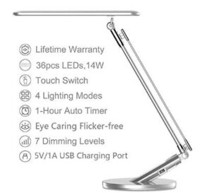 office desk lamp with solid architect style