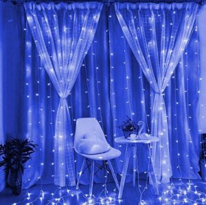 decorative curtain string lights