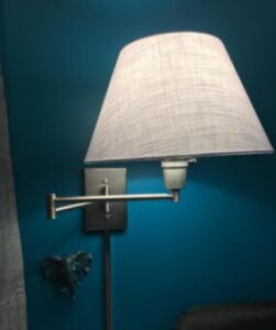 bedroom wall lights with reading light