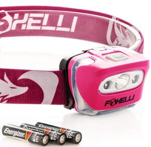 Foxelli pink headlights for girls