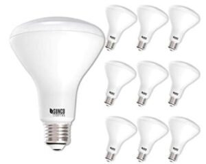 Sunco Lighting 10 Pack BR30 LED Flood Light Bulb for home