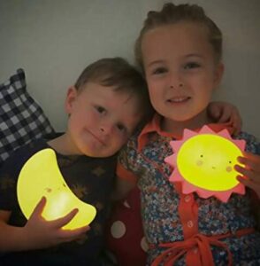 half moon shaped lamp for kids and nursery