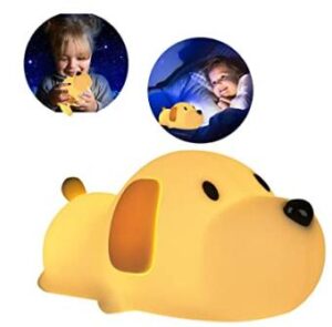 led night light silicone for 4 year old