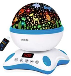 baby nursery light projector with remote