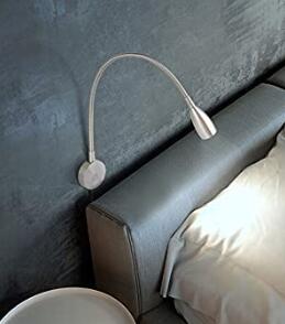 small bedside reading lights with direct light