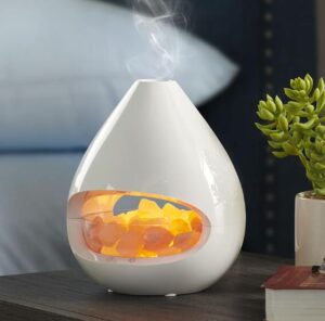 what is a salt rock lamp good for