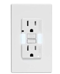 outlet wall plate night light