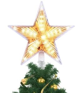 lighted christmas tree toppers