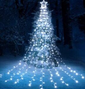 christmas tree lights warm white