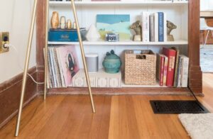 how to hide floor lamp cords and wires
