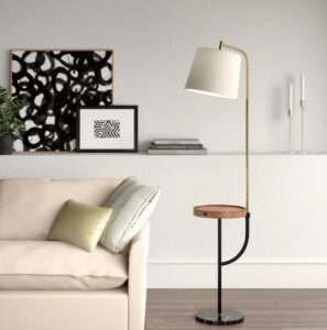 benefits of floor lamp with built-in table