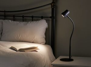 how to choose lampshade for bedside reading