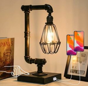rustic medieval lamp