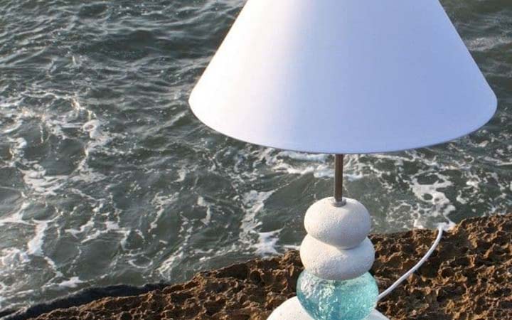 popular coastal lamp materials and finishes