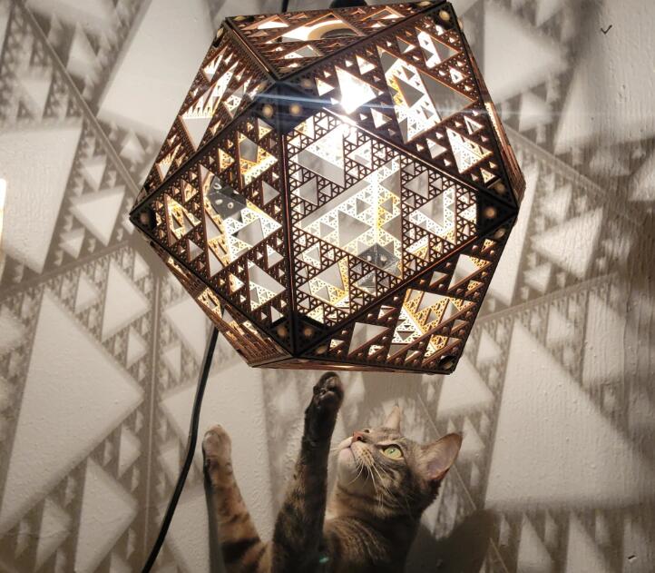 what is Fractal Geometry Lamp