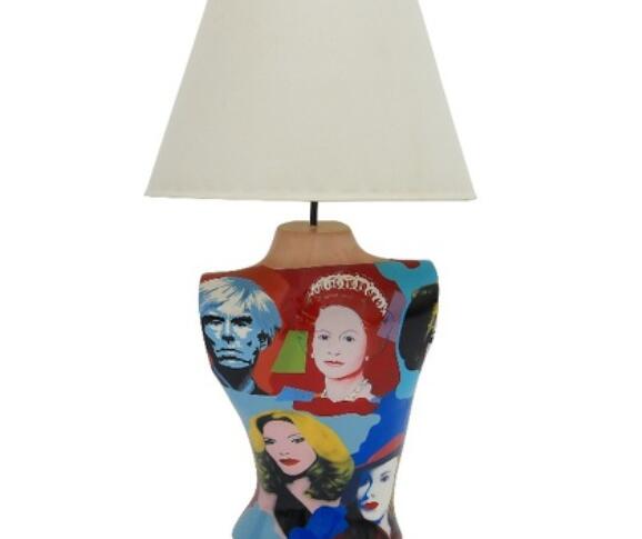Warhol-Inspired Lamp