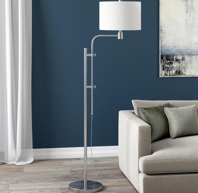 adjustable swing arm floor lamps for living room