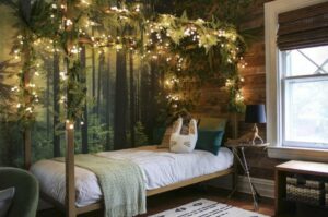 Benefits of creating a forest-themed room