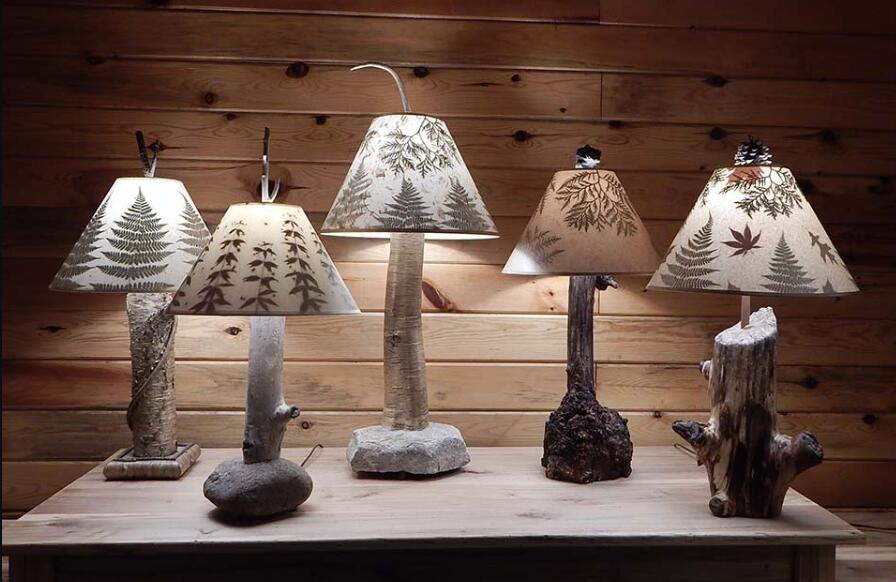 impac of nature themed lamp