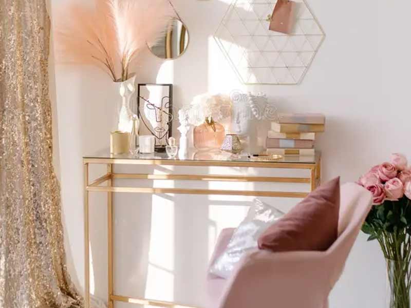 how to incorporate masculine lamps into feminine space