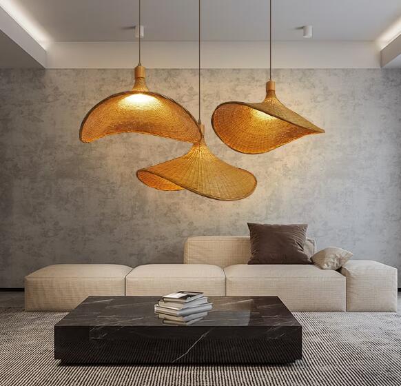 wicker lamp for living room