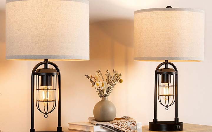 how can modern farmhouse lamps enhance toe overall ambiance of rooms