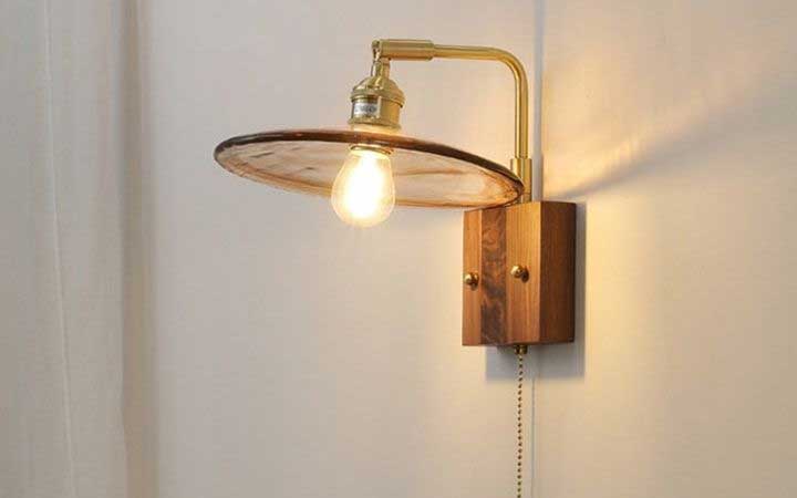 popular materials for mid-century industrial lamp design